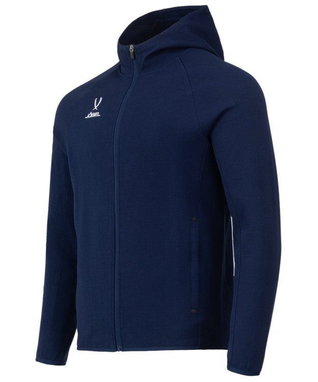 Худи на молнии JÖGEL ESSENTIAL Athlete Hooded FZ Jacket, темно-синий (2130811)