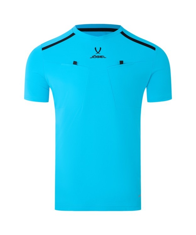 Футболка судейская JÖGEL DIVISION PerFormDRY Referee Tee, голубой (2123280)