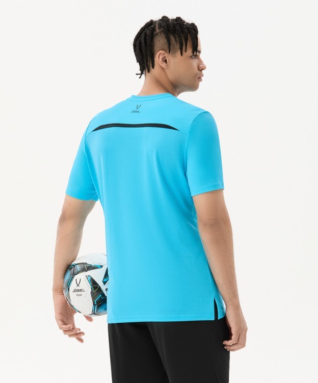 Футболка судейская JÖGEL DIVISION PerFormDRY Referee Tee, голубой (2123280)