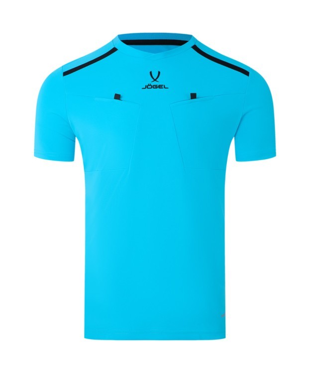 Футболка судейская JOGEL DIVISION PerFormDRY Referee Tee, голубой (2123280)