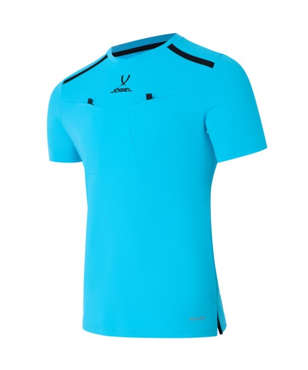 Футболка судейская JOGEL DIVISION PerFormDRY Referee Tee, голубой (2123279)