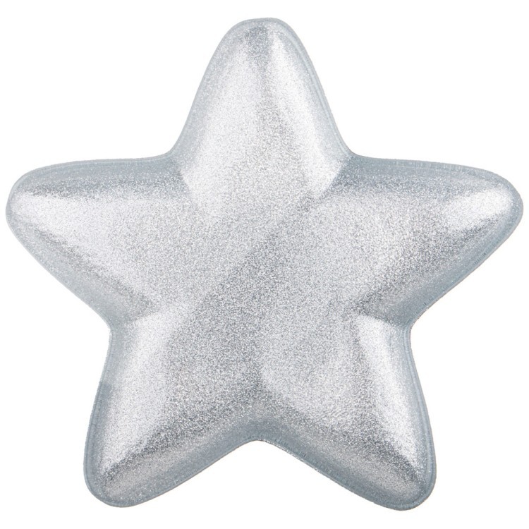 Блюдо "star" silver shiny 22см АКСАМ (339-222)