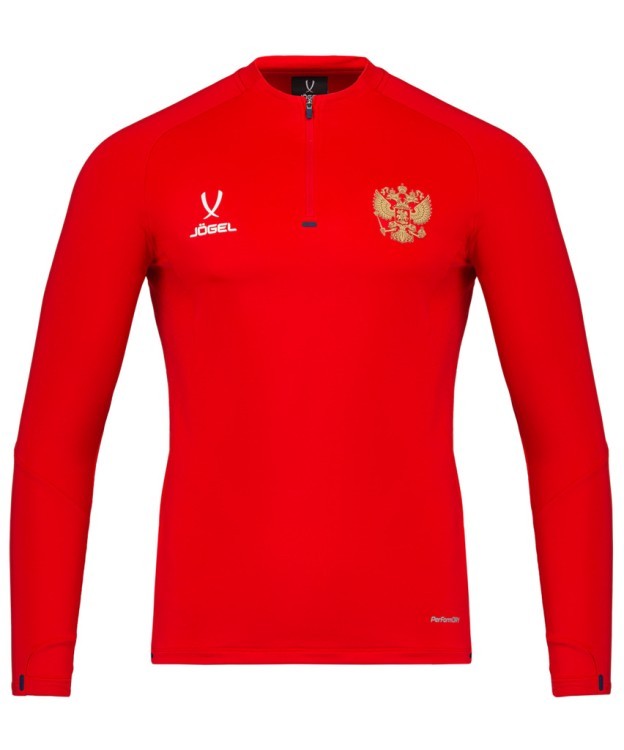 Джемпер тренировочный JÖGEL NATIONAL PerFormDRY Training Zip Top, красный (2110415)