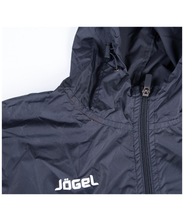УЦЕНКА Куртка ветрозащитная JSJ-2601-061, полиэстер, черный/белый, детская (720035)