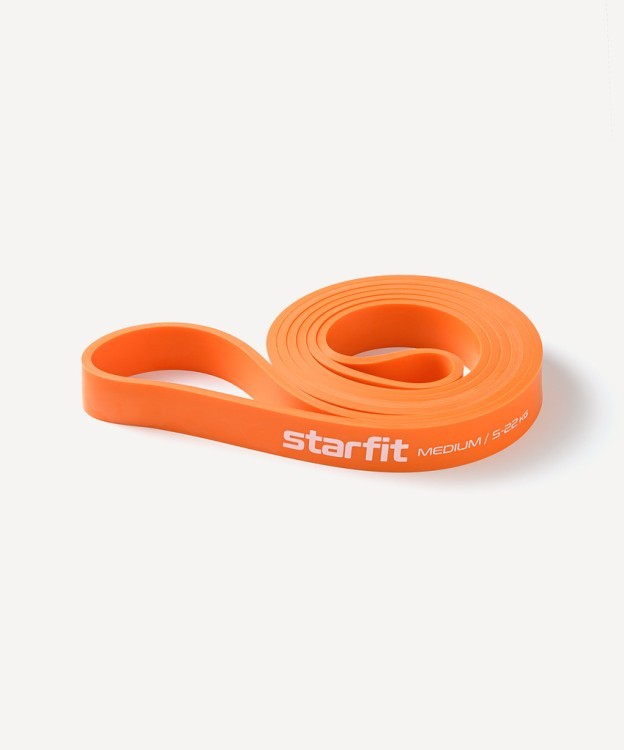 Эспандер ленточный для кросс-тренинга Starfit ES-803, 5-22 кг, 208х2,2 см, оранжевый (1676100) Эспандер ленточный для кросс-тренинга Starfit ES-803, 5-22 кг, 208х2,2 см, оранжевый (1676100)