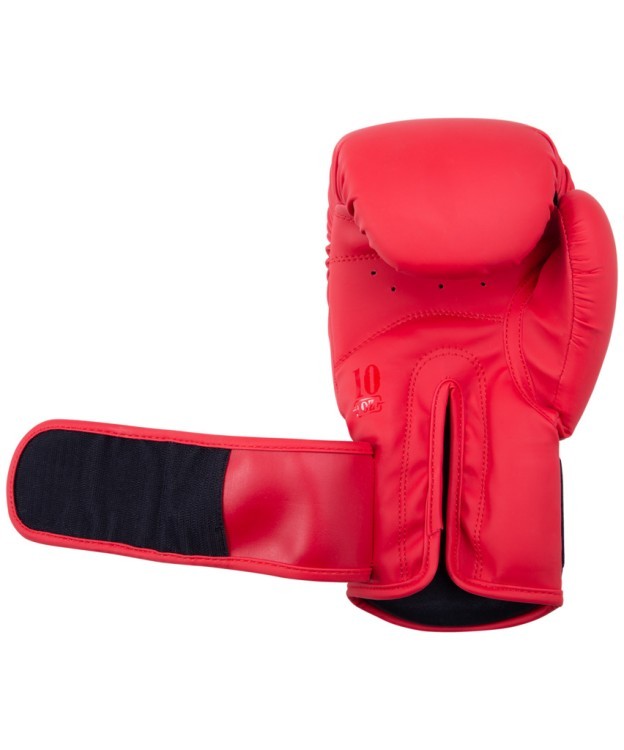 Перчатки боксерские BGS-V010, красный, 10 oz (845745)