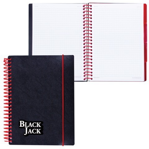 Тетрадь-блокнот на пружине A5 Brauberg Black Jack 150 листов клетка 401793 (1) (86391) Тетрадь-блокнот на пружине A5 Brauberg Black Jack 150 листов клетка 401793 (1) (86391)