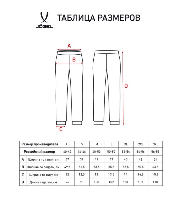 Брюки спортивные JÖGEL ESSENTIAL Terry Pants, черный (2107136) Брюки спортивные JÖGEL ESSENTIAL Terry Pants, черный (2107136)