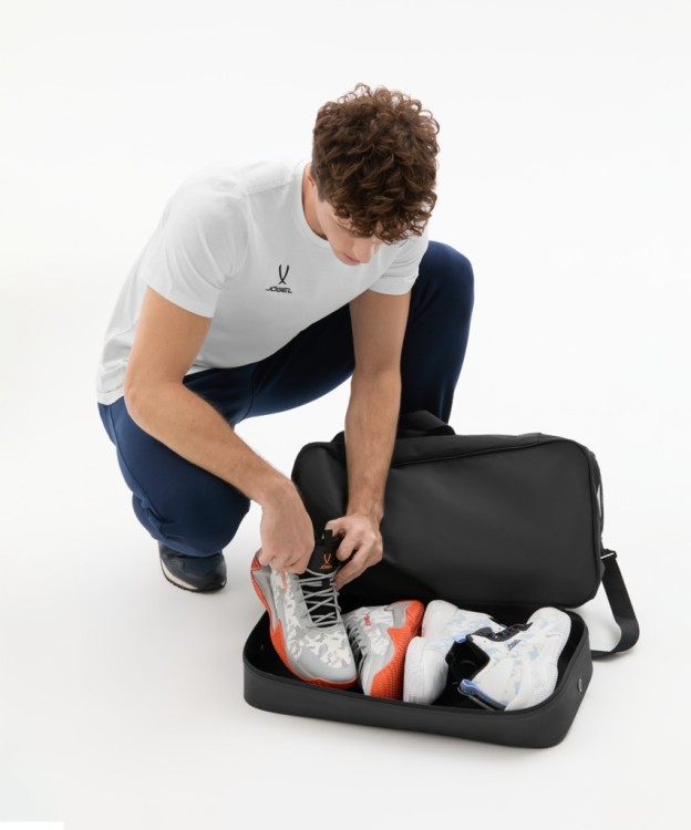 Сумка спортивная с двойным дном JOGEL Division Double Bottom Bag, черный (2130726)
