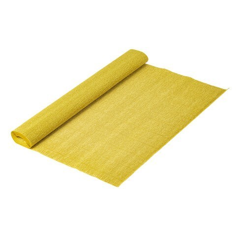 Бумага гофр. Brauberg Fiore 140 г/м2 янтарная (979) 50х250 см 112571 (5) (87048)