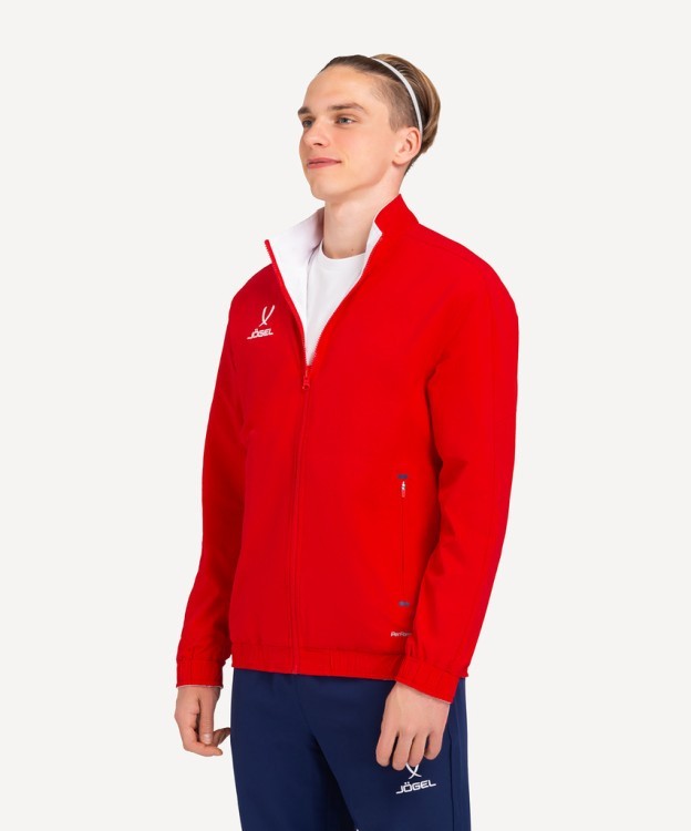 Куртка спортивная JOGEL NATIONAL ANTHEM PerFormDRY Jacket, красный/белый (2113521)