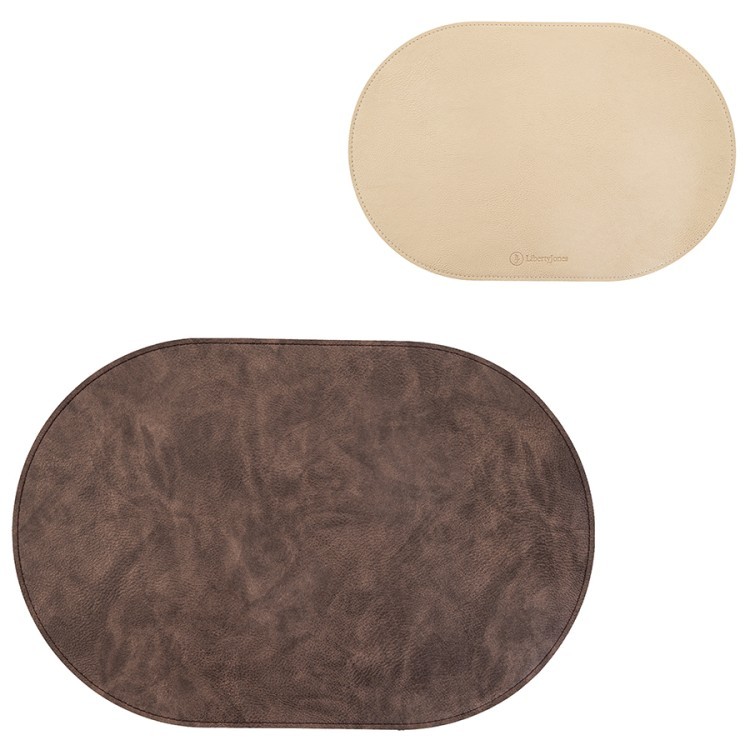 Салфетка сервировочная pool, 30х45 см, коричневая/золотистый металлик (80102)