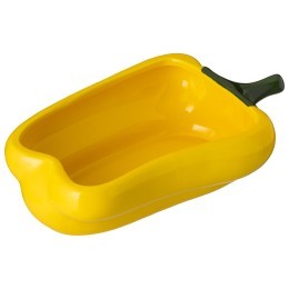 Блюдо для запекания "перец" 500 мл. 21*12,5 см. высота=6 см. коллекция "il raccolto" Agness (490-475)