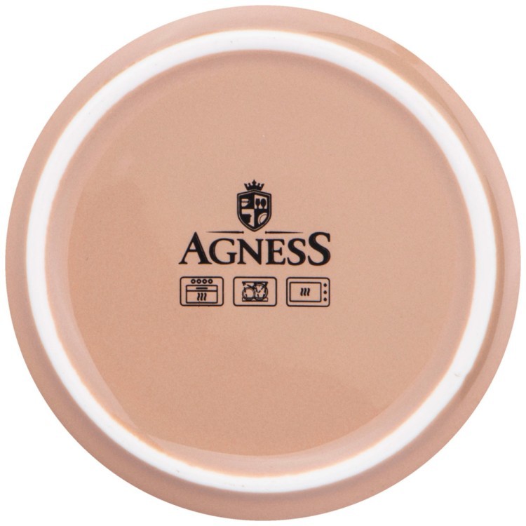 Кокотница с крышкой agness 15,4*11,9*8,1 см 460 мл капучино Agness (189-304) Кокотница с крышкой agness 15,4*11,9*8,1 см 460 мл капучино Agness (189-304)
