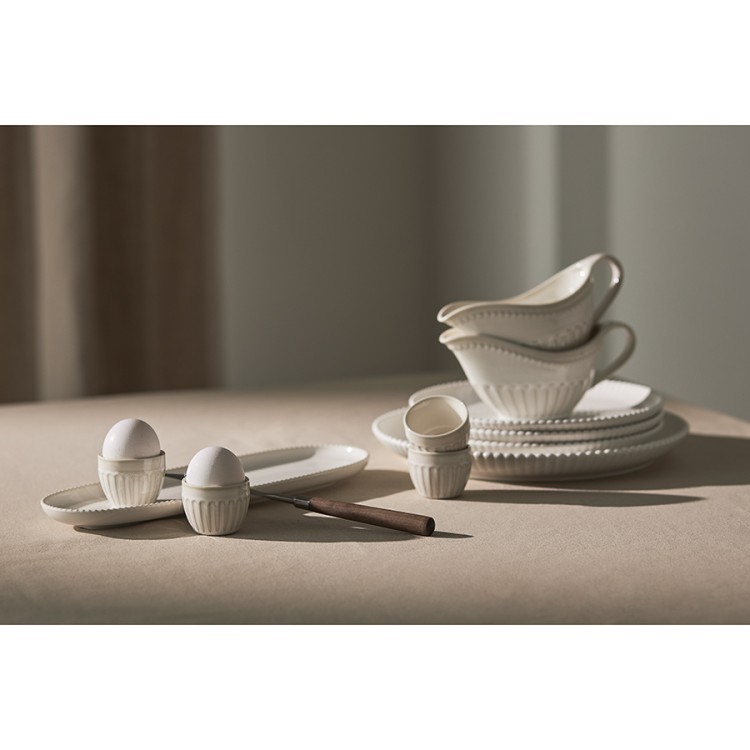 Овальное блюдо белого цвета из коллекции kitchen spirit (73621)