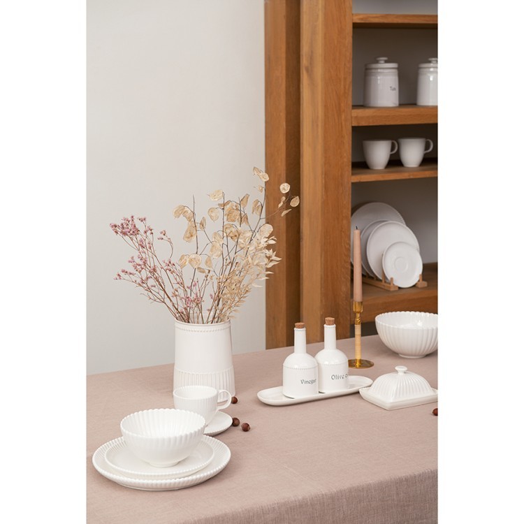 Овальное блюдо белого цвета из коллекции kitchen spirit (73621) Овальное блюдо белого цвета из коллекции kitchen spirit (73621)