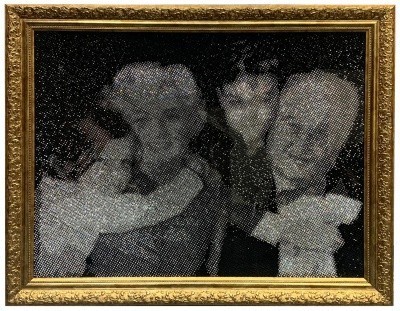 Картина Портрет 29 с кристаллами Swarovski (2164)