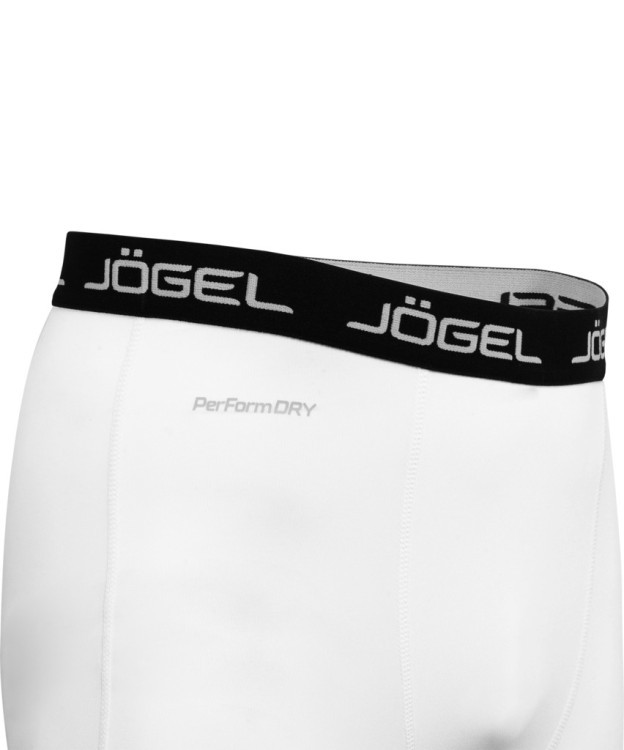 Шорты компрессионные JÖGEL CAMP PerFormDRY Tight Short, белый/черный (2125165)