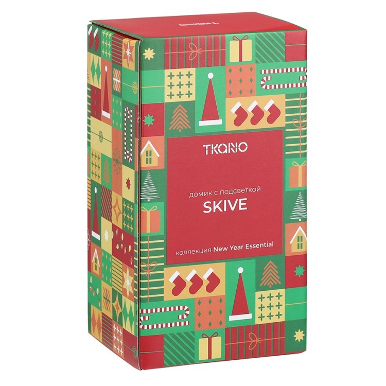 Домик с подсветкой torring из коллекции new year essential, 16 см (79394)
