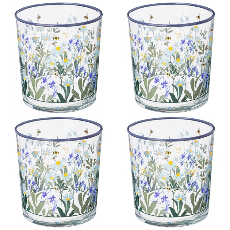 Набор стаканов "spring" из 4 штук 380мл Rakle (312-158)