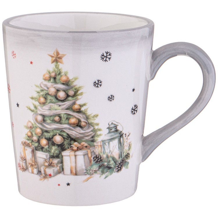 Кружка agness "с новым годом!" 12,2*8,8*10 см 320 мл Agness (358-2268)