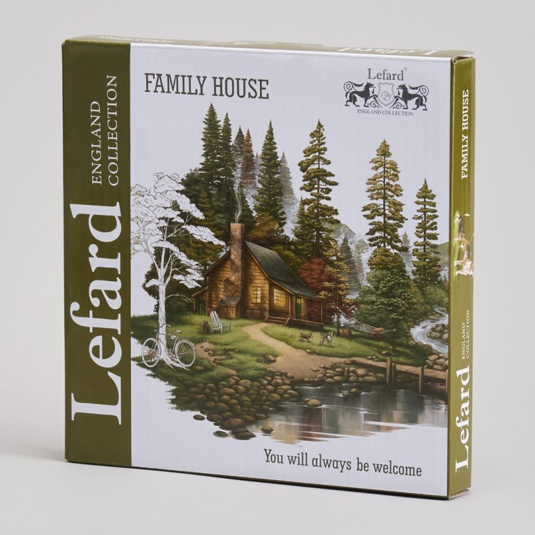 Тарелка десертная lefard "family house" 17 см Lefard (263-1313)