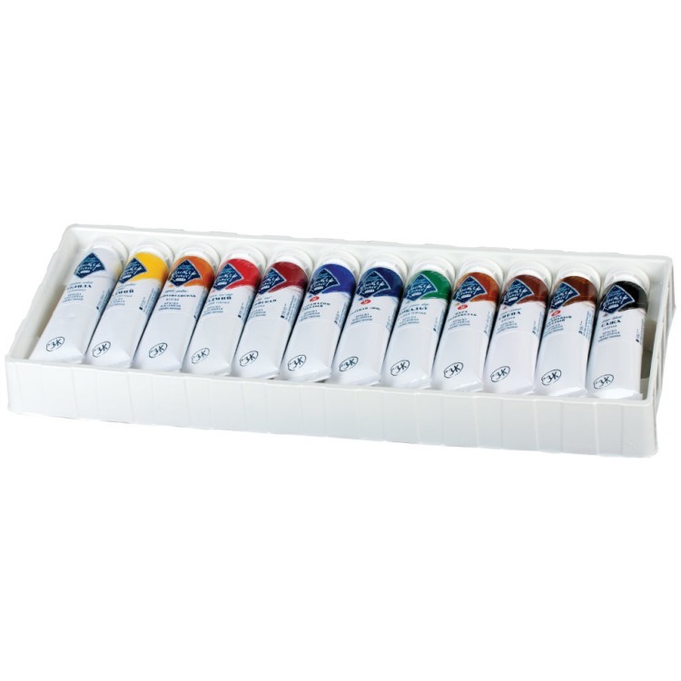 Краски масляные художественные Мастер-класс 12 цветов по 18 мл 1141001 (1) (72828)