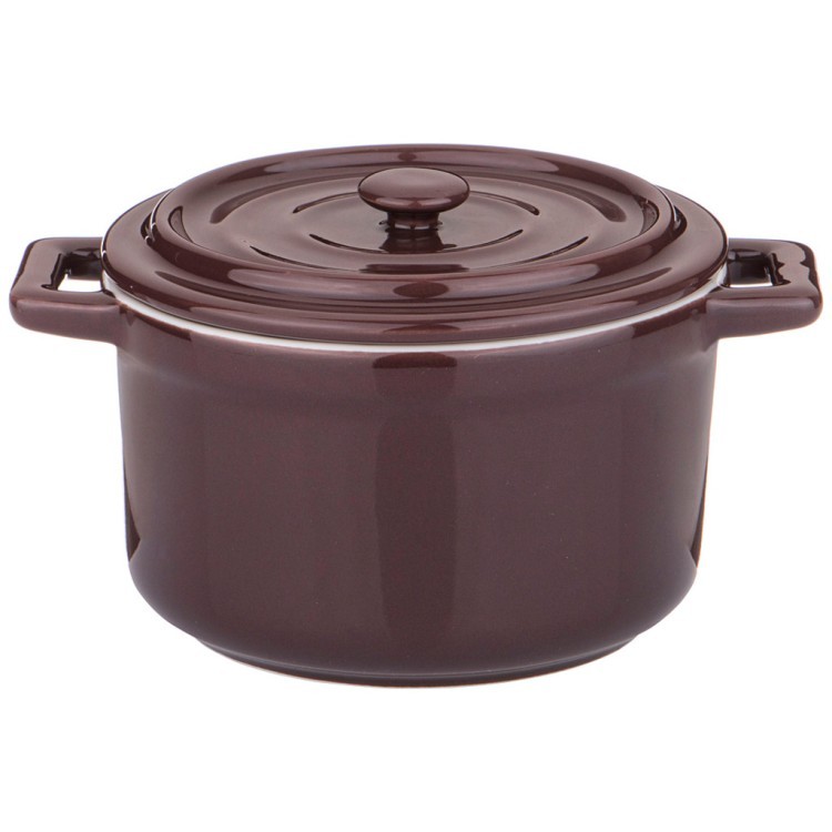Кокотница с крышкой agness 15,4*11,9*8,1 см 460 мл коричневая Agness (189-303) Кокотница с крышкой agness 15,4*11,9*8,1 см 460 мл коричневая Agness (189-303)