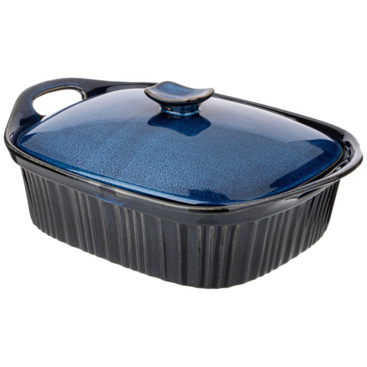 Форма для запекания с крышкой reactive blue 33*23*9,5/13 см 2000 мл Agness (780-110) Форма для запекания с крышкой reactive blue 33*23*9,5/13 см 2000 мл Agness (780-110)