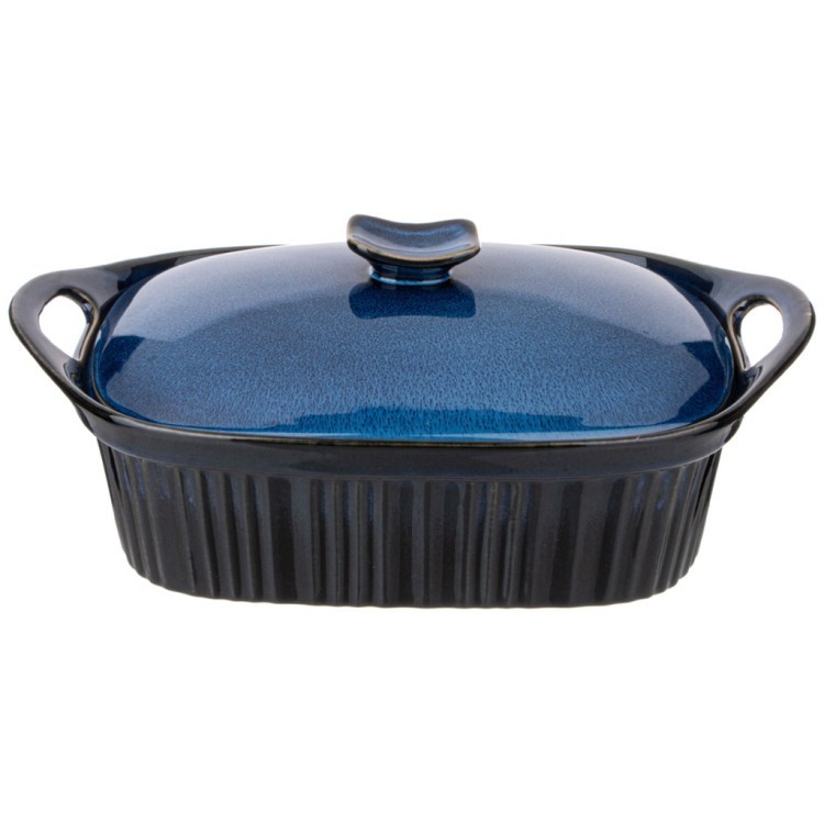 Форма для запекания с крышкой reactive blue 33*23*9,5/13 см 2000 мл Agness (780-110) Форма для запекания с крышкой reactive blue 33*23*9,5/13 см 2000 мл Agness (780-110)