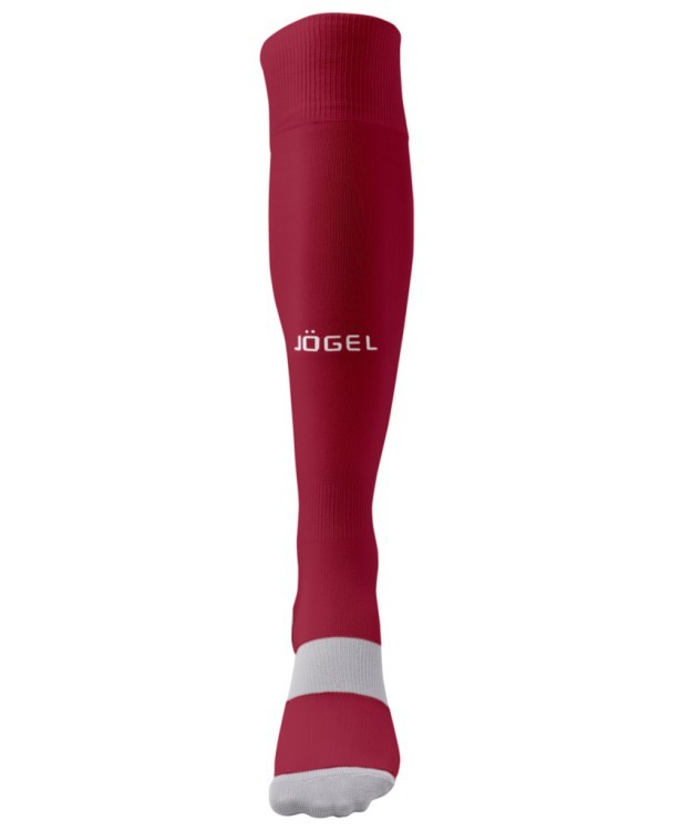 Гетры футбольные JÖGEL CAMP BASIC SOCKS, гранатовый/серый/белый (2076907) Гетры футбольные JÖGEL CAMP BASIC SOCKS, гранатовый/серый/белый (2076907)