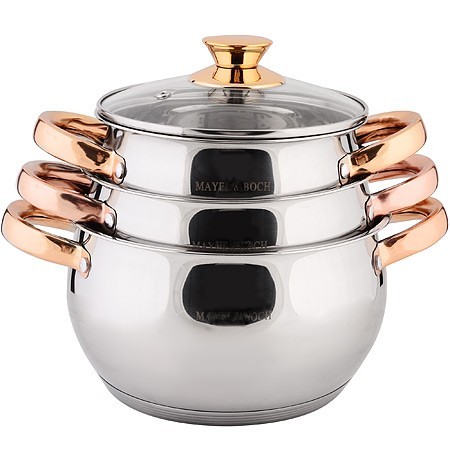 Набор кастрюль 2л+3л+4л нерж/зол.руч Mayer&Boch (40458) Набор кастрюль 2л+3л+4л нерж/зол.руч Mayer&Boch (40458)
