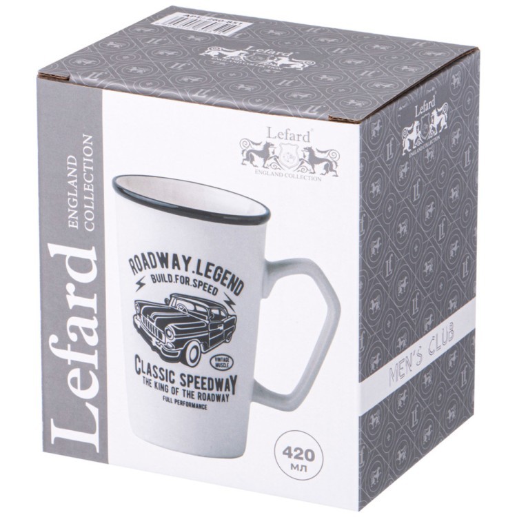 Кружка lefard "men's club" 420мл Lefard (260-851)