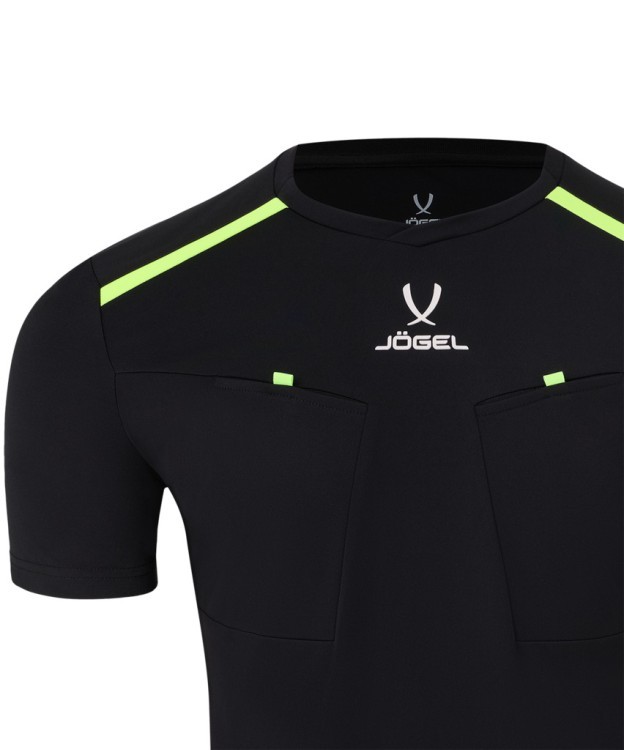 Футболка судейская JÖGEL DIVISION PerFormDRY Referee Tee, черный (2123298)