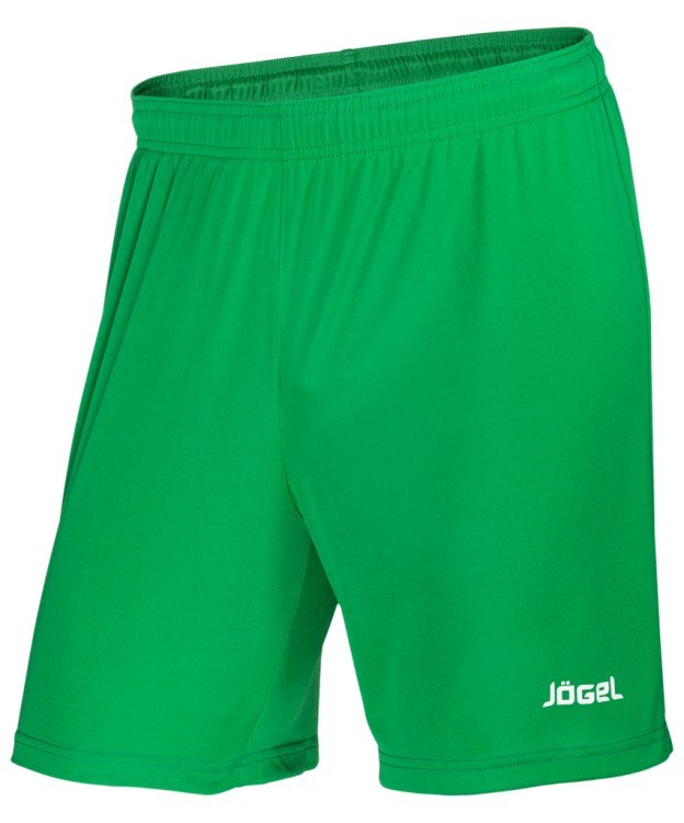 Шорты футбольные JFS-1110-031, зеленый/белый (430685)