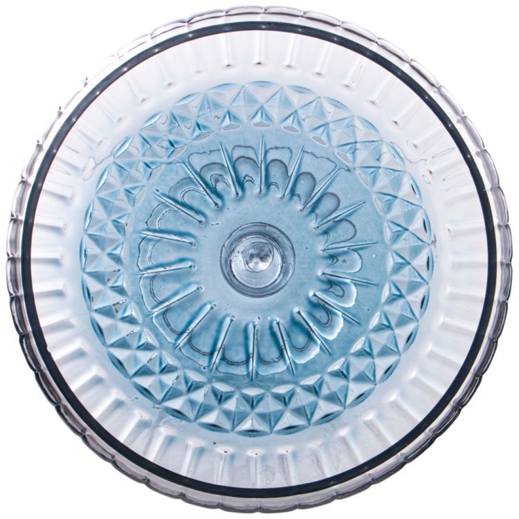Блюдо на ножке grey, 24х16 см Alegre Glass (337-107)