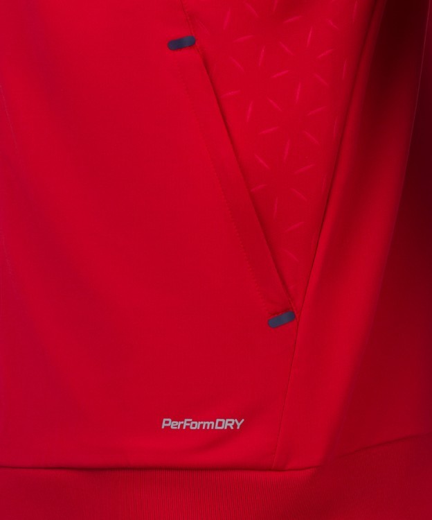 Джемпер тренировочный на молнии JÖGEL NATIONAL PerFormDRY Training FZ Jacket, красный (2110441) Джемпер тренировочный на молнии JÖGEL NATIONAL PerFormDRY Training FZ Jacket, красный (2110441)