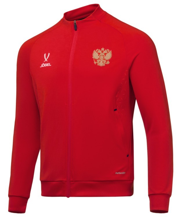 Джемпер тренировочный на молнии JÖGEL NATIONAL PerFormDRY Training FZ Jacket, красный (2110441) Джемпер тренировочный на молнии JÖGEL NATIONAL PerFormDRY Training FZ Jacket, красный (2110441)