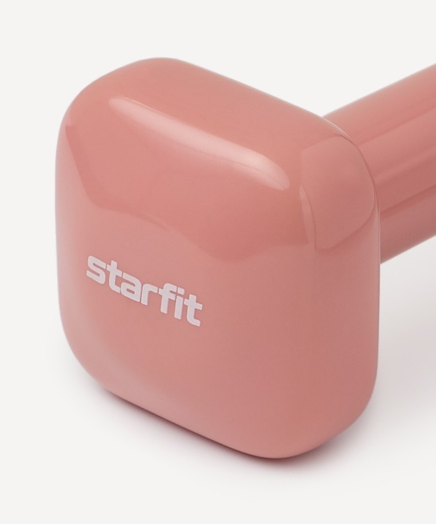 Гантель виниловая Starfit DB-106 2 кг, терракотовый (2119187)