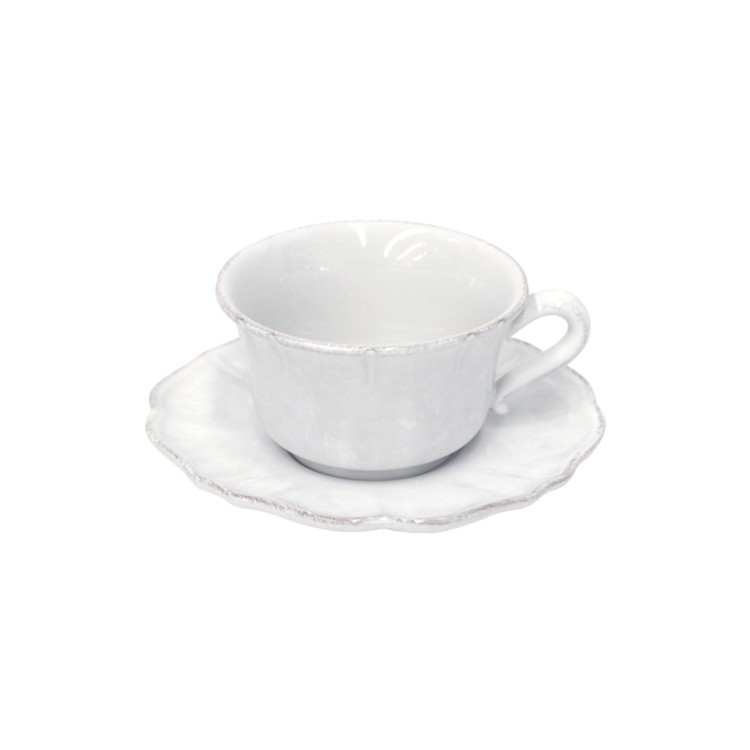 Чайная пара IM512-WHI(SSS01-00804A), керамика, white, CASAFINA BY COSTA NOVA Чайная пара IM512-WHI(SSS01-00804A), керамика, white, CASAFINA BY COSTA NOVA