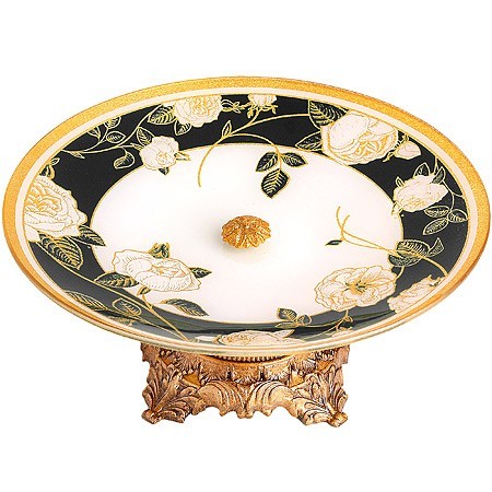 Фруктовница 30 см, стекло (252-3)