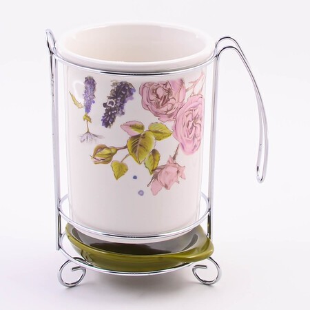 Подставка д/стол/прибор 3пр Розовый сад доломит LR (60264)