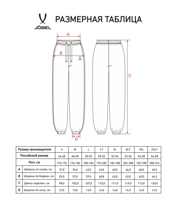 Брюки спортивные JÖGEL ESSENTIAL Club Cotton Pants 99, черный (2130789) Брюки спортивные JÖGEL ESSENTIAL Club Cotton Pants 99, черный (2130789)