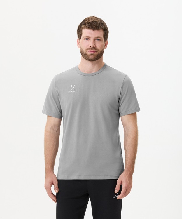 Футболка JÖGEL ESSENTIAL Cotton Tee, серый (2116667)