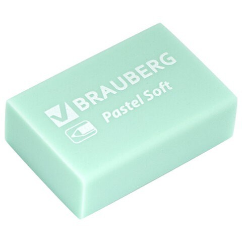 Ластики Brauberg Pastel Soft 31х20х10 мм 12 шт 229598 (3) (87257)
