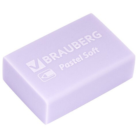 Ластики Brauberg Pastel Soft 31х20х10 мм 12 шт 229598 (3) (87257)