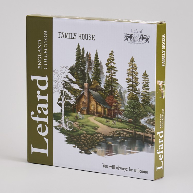 Тарелка закусочная lefard "family house" 22 см Lefard (263-1312)