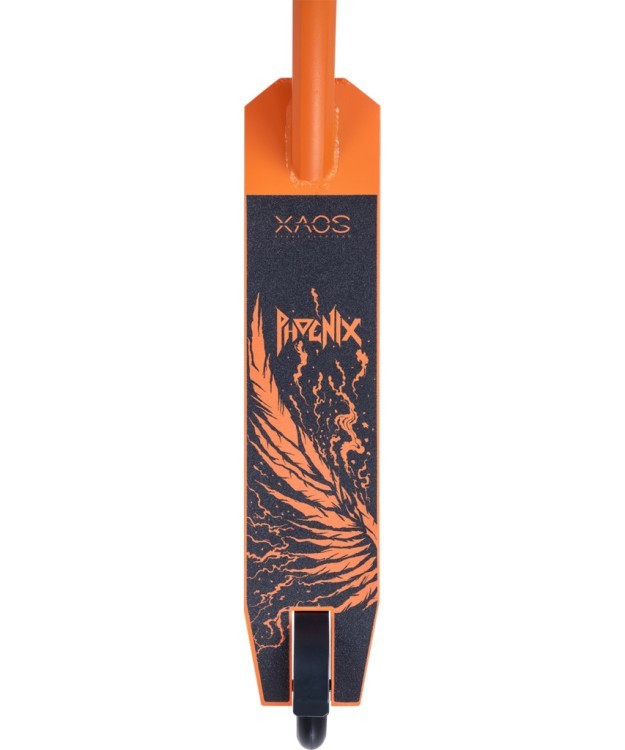БЕЗ УПАКОВКИ Самокат трюковый XAOS Phoenix Orange 100 мм (2096071) БЕЗ УПАКОВКИ Самокат трюковый XAOS Phoenix Orange 100 мм (2096071)