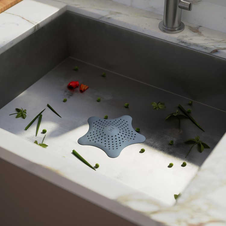 Фильтр для слива starfish, серо-голубой (78718)