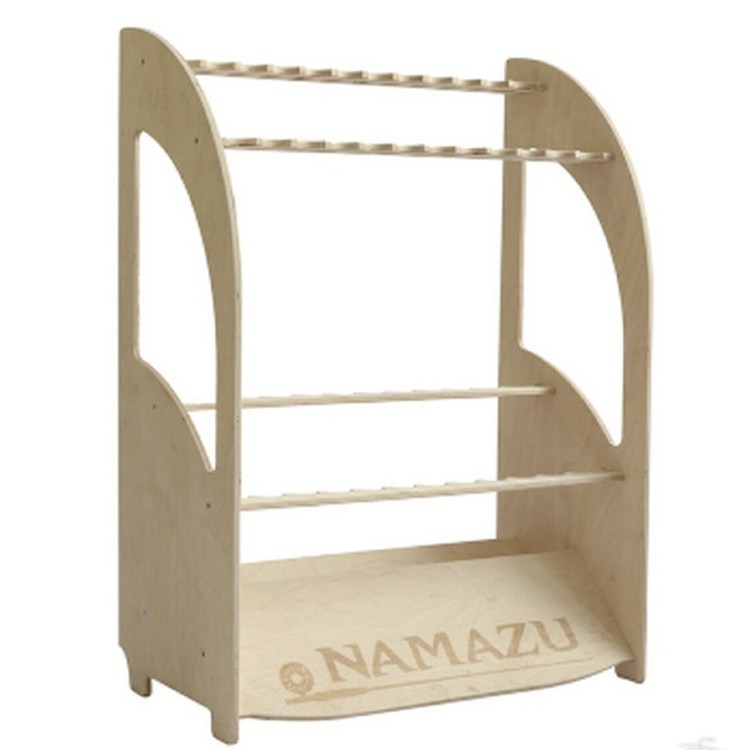 Стойка для удилищ Namazu пристенная двухъярусная под 24 шт 610х340х750 мм (N-SS-05L) (62253)
